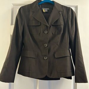 Ann Taylor Brown Pants Suit